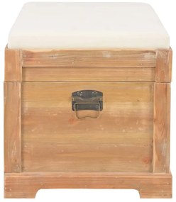 vidaXL Μπαούλο Αποθήκευσης με Μαξιλάρι 80 x 40 x 40 εκ. από MDF