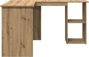 vidaXL Γραφείο Γωνιακό Τεχνίτης Δρυς 120x140x75 εκ Επεξεργασμένο Ξύλο