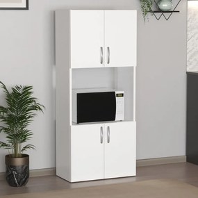 Ντουλάπα κουζίνας Armado Megapap χρώμα λευκό 60x32x140εκ.-GP041-0086,1