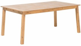 Τραπέζι εξωτερικού χώρου Berwyn 1985, Ξύλο, 75x100cm, 35 kg, Ανοιχτό χρώμα ξύλου, Ξύλο, Ξύλο: Ακακία | Epipla1.gr