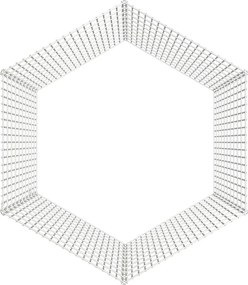 vidaXL Περίφραξη Ζώων Ελεύθερης Βοσκής 6 Πάνελ 54x100 εκ. Γαλβ. Σίδερο