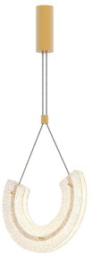 Φωτιστικό Οροφής Μονόφωτο LED Dimmable Zambelis 23030 Gold Matt