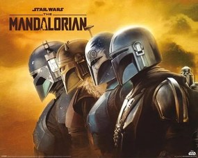Αφίσα Star Wars: The Mandalorian S3 - The Mandalorian Creed, (50 x 40 cm)