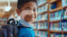 Intra Συλλεκτικό Ξύλινο Παζλ Plywood  4mm - Νεαρό αγόρι στη βιβλιοθήκη Σε Ξύλινο Κουτί - Διαστάσεις Puzzle: 10x10 cm – 25 κομμάτια