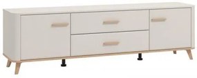 ΕΠΙΠΛΟ ΤΗΛΕΟΡΑΣΗΣ DARWEN 180 3K2F2V CASHMERE/ARTISAN OAK/CASHMERE MATT FOIL 180x40x53εκ 11014490