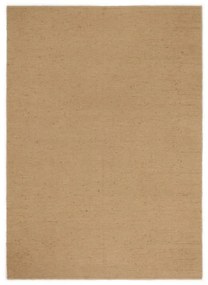 Χαλί Χειροποίητο με Θηλιά 120x180 εκ. από Γιούτα και Βαμβάκι - Καφέ