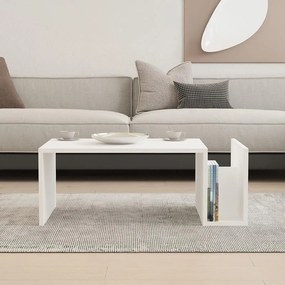 Τραπεζάκι σαλονιού Poko λευκό 86,8x50x32,4 εκ. 86.8x50x32.4 εκ.