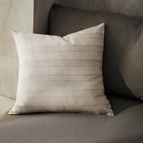 Μαξιλαροθήκη 50x50cm GOFIS HOME  Laurel Hemp Beige 731/04