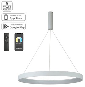 SE LED SMART 80 AMAYA PENDANT WHITE Δ5