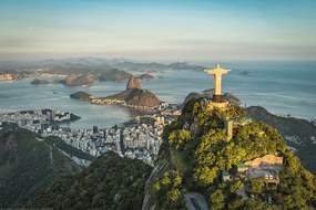 Αφίσα Rio de Janeiro - Christ and Botafogo Bay