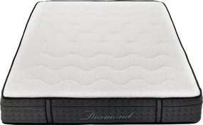 Στρώμα Diamond pakoworld pocket spring+ gel memory foam 25-27cm 160x200εκ