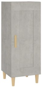 vidaXL Ντουλάπι Γκρι Σκυροδέματος 34,5x34x90 εκ. Επεξεργασμένο Ξύλο