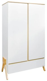 Παιδική Ντουλάπα Δίφυλλη (104.5x54.5x194) Bebe Stars Monna 462-22