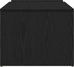 vidaXL Τραπεζάκι σαλονιού Μαύρη Οξυά 90 x 45 x 35 cm