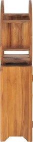VidaXL Ντουλάπι με Ραφιέρα Σχέδιο Γιν Γιανγκ 70x30x130 εκ. Ξύλο Teak