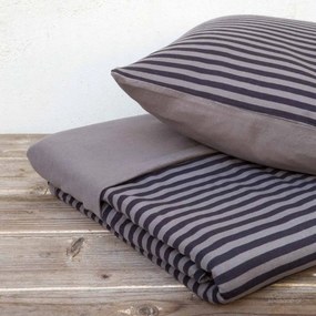 Παπλωματοθήκη Μακό Μονή (Σετ 160x240) Nima Bed Linen Suave SS2021 Γκρι