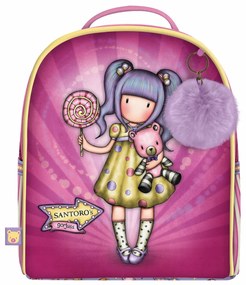 Σχολική Τσάντα Gorjuss First prize Λιλά 20 x 22 x 10 cm