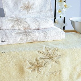 Πετσέτες Astypalea Σετ 3τμχ White Ρυθμός Σετ Πετσέτες 100% Βαμβάκι