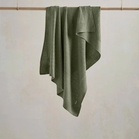 Κουβέρτα Πλεκτή Αγκαλιάς (70x90) Mamas &amp; Papas Khaki Pointe BTBW 7883JS701