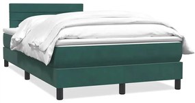 ΚΡΕΒΑΤΙ BOXSPRING ΜΕ ΣΤΡΩΜΑ ΣΚΟΥΡΟ ΠΡΑΣΙΝΟ 120X210ΕΚ. ΒΕΛΟΥΔΙΝΟ 3316302