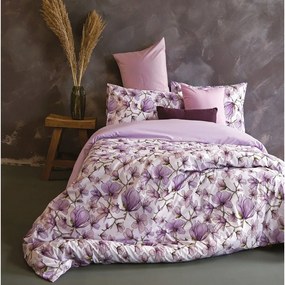 Πάπλωμα Salvia Lila Sb Home Queen Size 220x240cm 100% Βαμβάκι