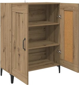 vidaXL Πλαϊνό γραφείο Artisan Oak 69,5 x 34 x 90 εκ.