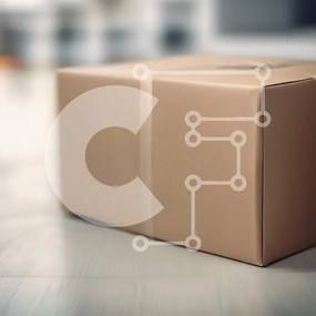 Intra Συλλεκτικό Ξύλινο Παζλ Plywood  4mm - Απλό κουτί από χαρτόνι σε ξύλινο πάτωμα Σε Ξύλινο Κουτί - Διαστάσεις: 10x10 cm – 25 κομμάτια