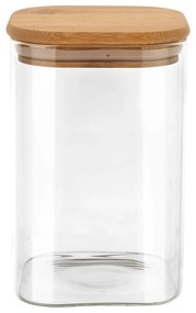ESTIA ΔΟΧΕΙΟ ΑΠΟΘΗΚΕΥΣΗΣ BAMBOO ESSENTIALS 950ml ΓΥΑΛΙΝΟ ΜΕ ΚΑΠΑΚΙ