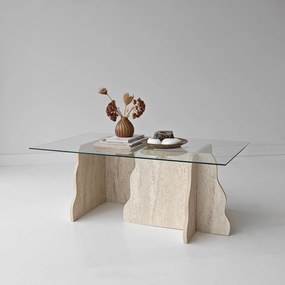Coffee Table Canyon - Travertine, Transparent Travertine
Transparent
