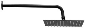 VEVOR Shower Faucet Set 10&quot; Square Rain Shower Head and Hand Set Matte Black