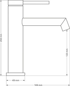 Acquanet Equinox 2001 Chrome - Μπαταρία νιπτήρα