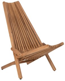 Καρέκλα - Πολυθρόνα CAMY C5962 Πτυσσόμενη με Ξύλο TEAK Φυσικό 54x90x91Yεκ. 54x90x91 εκ.