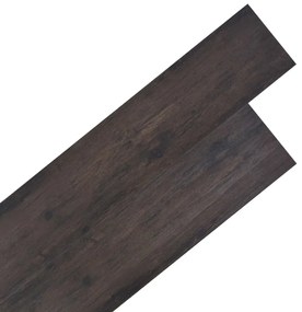 vidaXL Δάπεδο Μη Αυτοκόλλητο Σκούρο Γκρι 5,26 μ² / 2 χιλ. από PVC