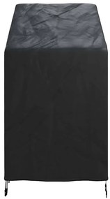 vidaXL Κάλυμμα Κήπου για Καρέκλα Μαύρο 70 x 70 x 85 / 125 cm Ύφασμα 600D