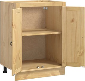vidaXL Ντουλαπιού (Cabinet) SKI Μέλι Καφέ 60 x 46 x 81,5 εκ