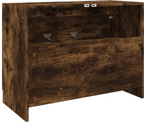 vidaXL Ντουλάπι Νιπτήρα Καπνιστή Δρυς 78x37x59 εκ. Επεξεργασμένο Ξύλο