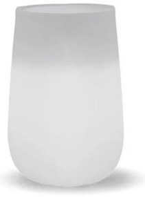 Ηλιακή Φωτιζόμενη Γλάστρα LED RGBW IP65 6500K Camelia High LUMCAHIGSSNW New Garden-LUMCAHIGSSNW-Λευκό LUMCAHIGSSNW