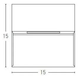 Απλίκα Φωτιστικό Τοίχου Ορθογώνιο LED 7W IP65 3000K Zambelis-E241-W-Λευκό E241-W