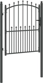 vidaXL Πύλη Φράχτη με Ακίδες EMMEN 150 x 100 cm