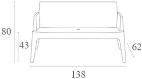 BOX DARK GREY KANAΠEΣ ΠΟΛ/ΝΙΟΥ