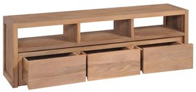 ΈΠΙΠΛΟ ΤΗΛΕΟΡΑΣΗΣ 120X30X40 ΕΚ ΜΑΣΙΦ ΞΥΛΟ TEAK/ΦΥΣΙΚΟ ΦΙΝΙΡΙΣΜΑ 246950