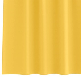 vidaXL Κουρτίνες 2 pcs κίτρινο μουσταρδί 245 x 140 εκ. Πολυεστέρας