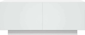 vidaXL Έπιπλο Τηλεόρασης Λευκό 100 x 35 x 40 εκ. Επεξ. Ξύλο