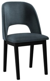 Καρέκλα Victorville 333, Γκρι, Μαύρο, 82x45x45cm, 6 kg, Ταπισερί, Ξύλινα, Ξύλο: Οξιά | Epipla1.gr