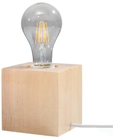 Sollux Λαμπτήρας γραφείου Ariz 1,ξύλο,1xE27/60w