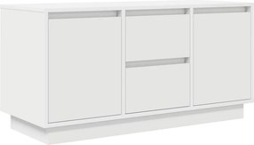 ντουλάπι τηλεόρασης vidaXL με φώτα LED Λευκό 100x41x50 cm