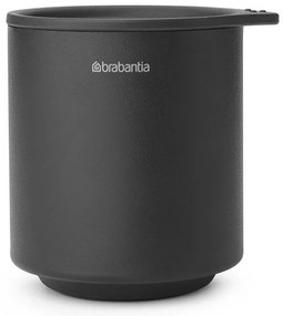 Κουτί αξεσουάρ μπάνιου Brabantia MindSet Mineral 1005686, Αντιολισθητική βάση, Φινίρισμα Mineral, Γκρι