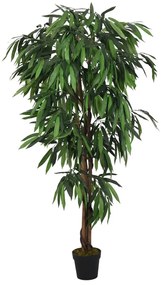 Δέντρο Μάνγκο Τεχνητό 300 Κλαδιά Πράσινο 80 εκ. - Πράσινο