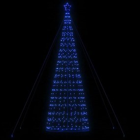 vidaXL Χριστουγεννιάτικο δέντρο LED 1534 LED μπλε 500 εκ.