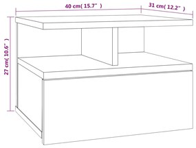 ΚΟΜΟΔΙΝΟ ΚΡΕΜΑΣΤΟ ΚΑΠΝΙΣΤΗ ΔΡΥΣ 40 X 31 X 27 ΕΚ. ΕΠΕΞΕΡΓ. ΞΥΛΟ 815312